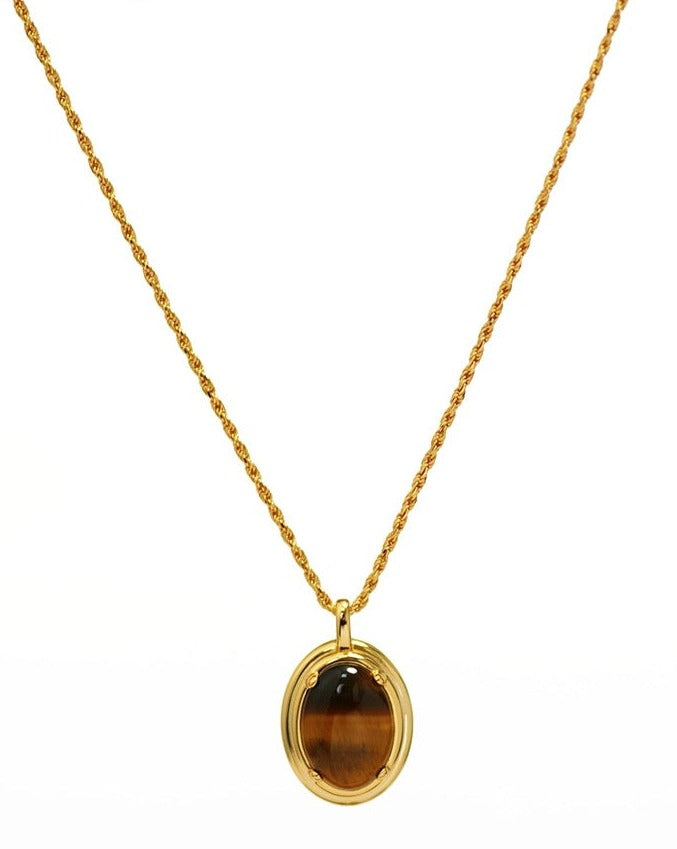 Agate Vintage Necklace