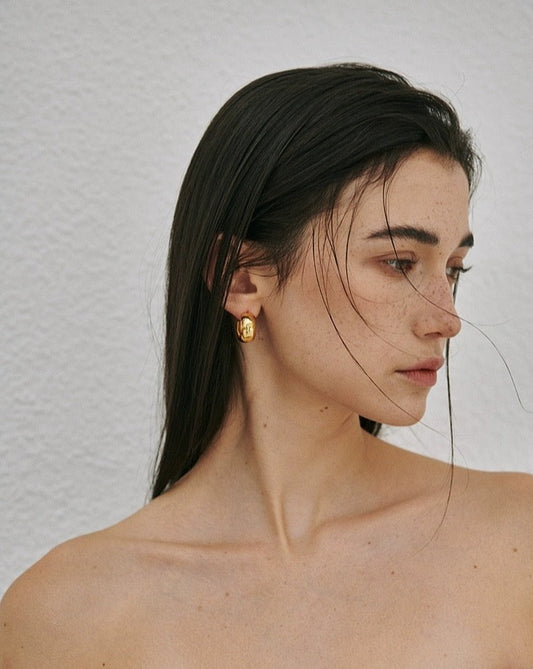 Golden Vintage Earrings